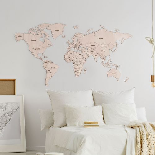 Puinen maailmankartta